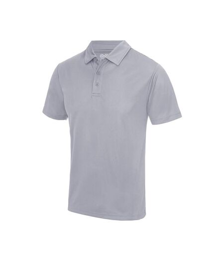 Polo Cool Homme Gris Chiné Uni Just Cool