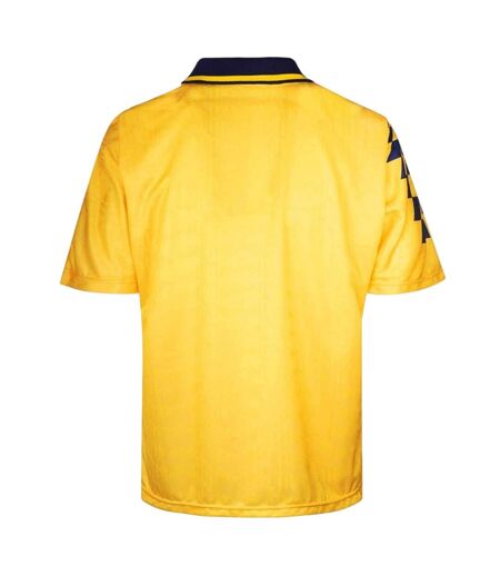 Mens 1992 Tottenham Hotspur Fc Away Shirt Yellow Blue Score Draw