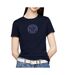 T-shirt marine femme tommy hilfiger varsity - l-1