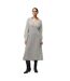 Robe Mi-longue Motif/style À Rayures Candice Femme Noir Crème French Connection-1