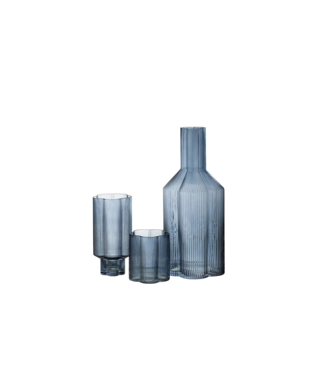 Carafe Design Fiore 1,35L Bleu Foncé-3