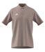Polo Motif/style 3 Rayures Homme Marron Adidas-1