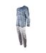 Pyjama Homme Long SWEET SECRET J2084 POLAIRE GRIS-2