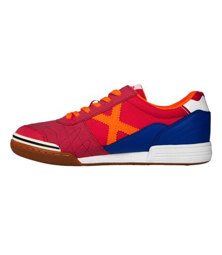 Chaussures De Foot En Salle Motif/style Signature Gresca Homme Rouge Cramoisi Orange Bleu Munich
