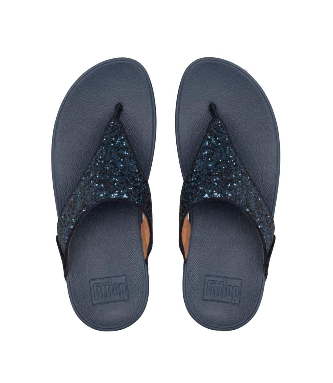 Sandales Motif/style Paillettes Lulu Femme Bleu Nuit FitFlop-3