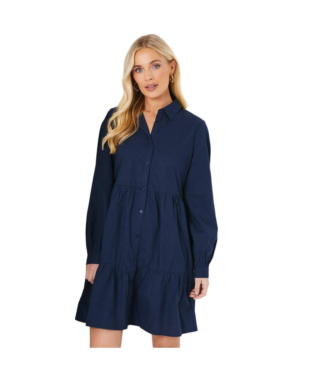 Robe femme bleu marine Principles-1