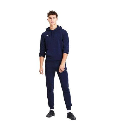 Veste À Capuche Teamgoal Casuals Adulte Bleu Marine Puma
