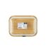 Lunch Box Verre & Bambou Repas 1,4L Transparent-2