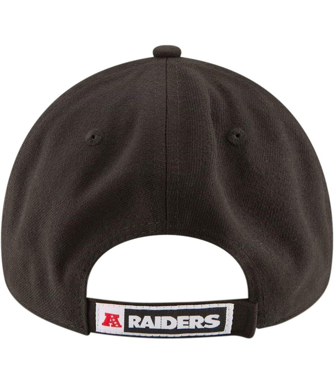 9forty Embroidered Logo Dad Hat Black Las Vegas Raiders-4