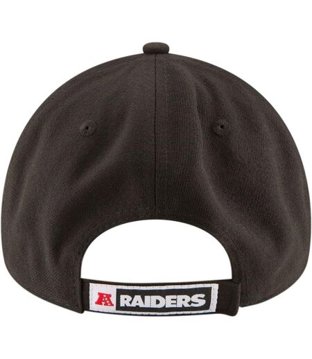 9forty Embroidered Logo Dad Hat Black Las Vegas Raiders