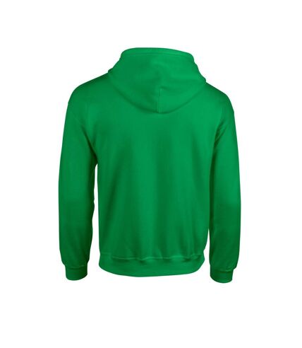 Gildan Mens Heavy Blend Full Zip Hoodie (Irish Green)
