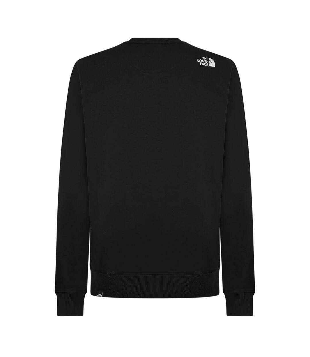 Mens Drew Peak Sweatshirt Black White The North Face-2