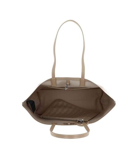 Sac cabas beige clair femme lacoste zely