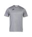 Maillot De Foot Manches Courtes Combi Homme Gris Chiné Joma-1