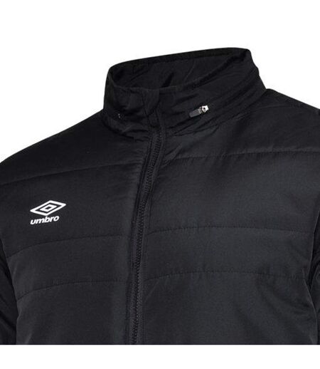 Mens Club Essential Bench Jacket Black Umbro