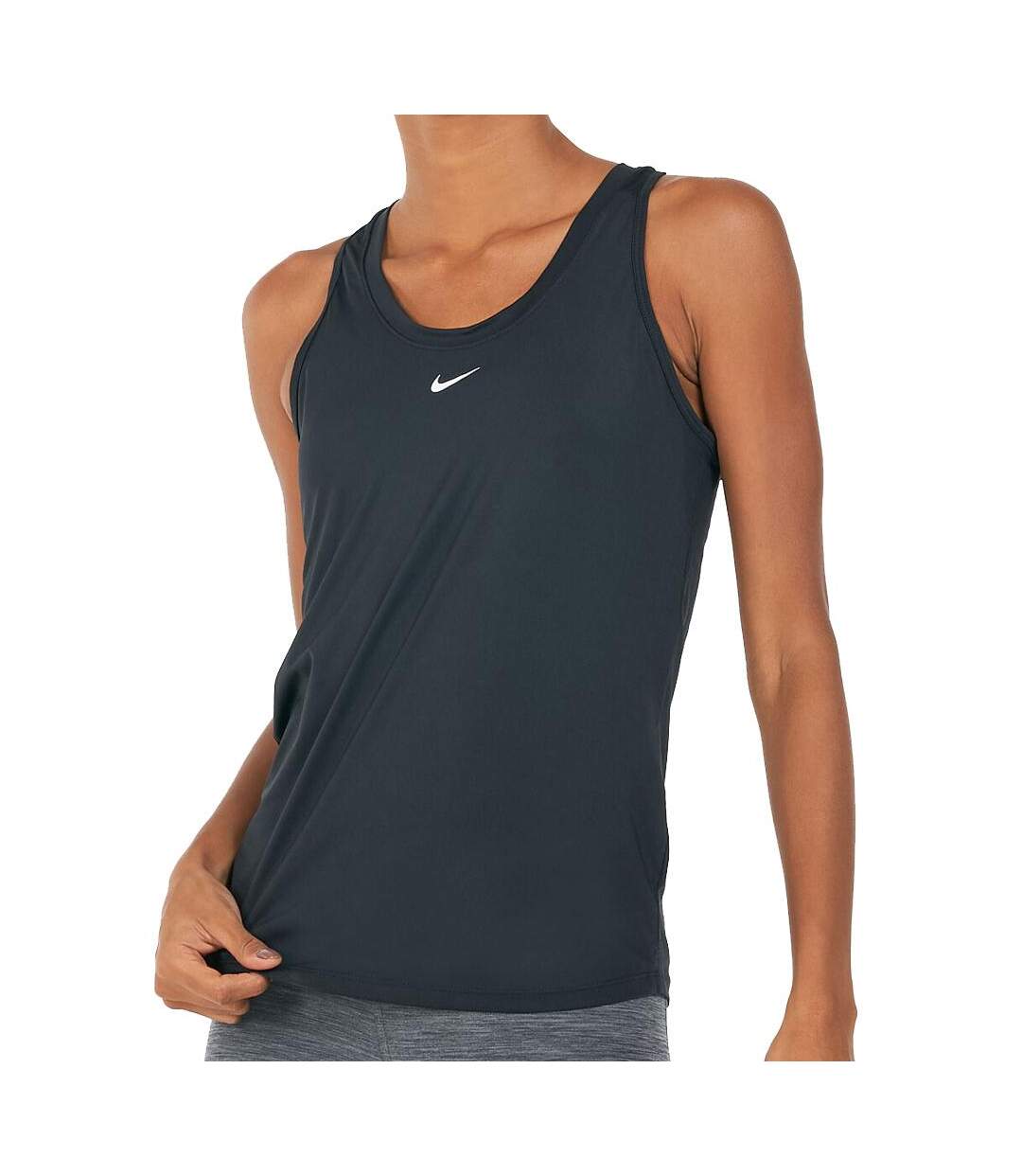 Débardeur Noir Femme Nike Slim Tank - L