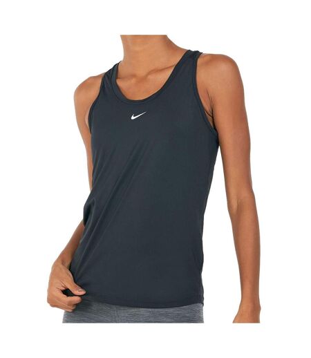 Débardeur Noir Femme Nike Slim Tank - L