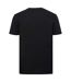 Mens pure organic short-sleeved t-shirt black Russell