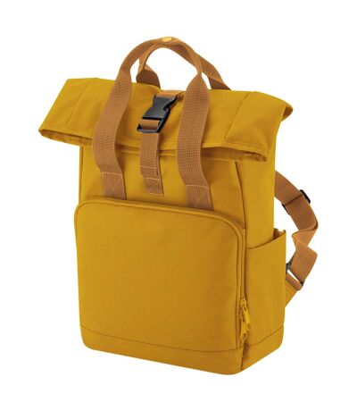 Bagbase Roll Top Recycled Twin Handle Knapsack (Mustard Yellow) (One Size) - UTRW8486