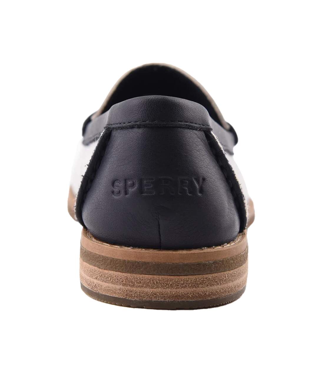 Mocassins Port Driving Femme Blanc Bleu Marine Sperry-2