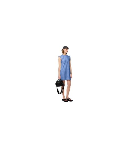 Robe Courte Décontracté Olline Femme Bleu Hortensia Pieces