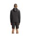 Mens Stretch Sport Full Zip Hoodie Dark Grey Boss-3