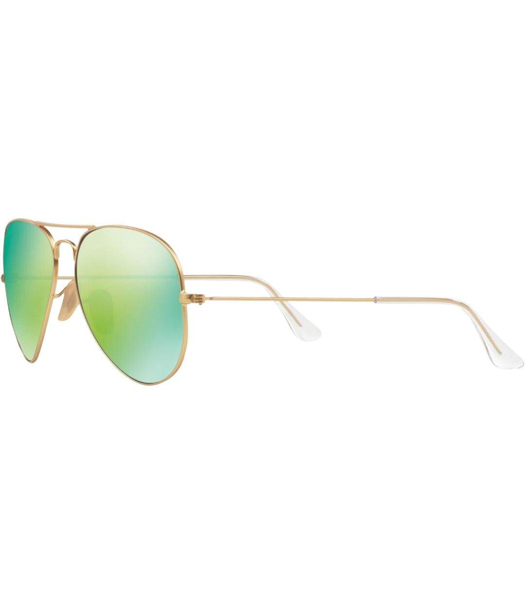 Lunettes De Soleil Motif/style Pilote Adulte Taille Unique Vert Jaune Or Ray-Ban-2