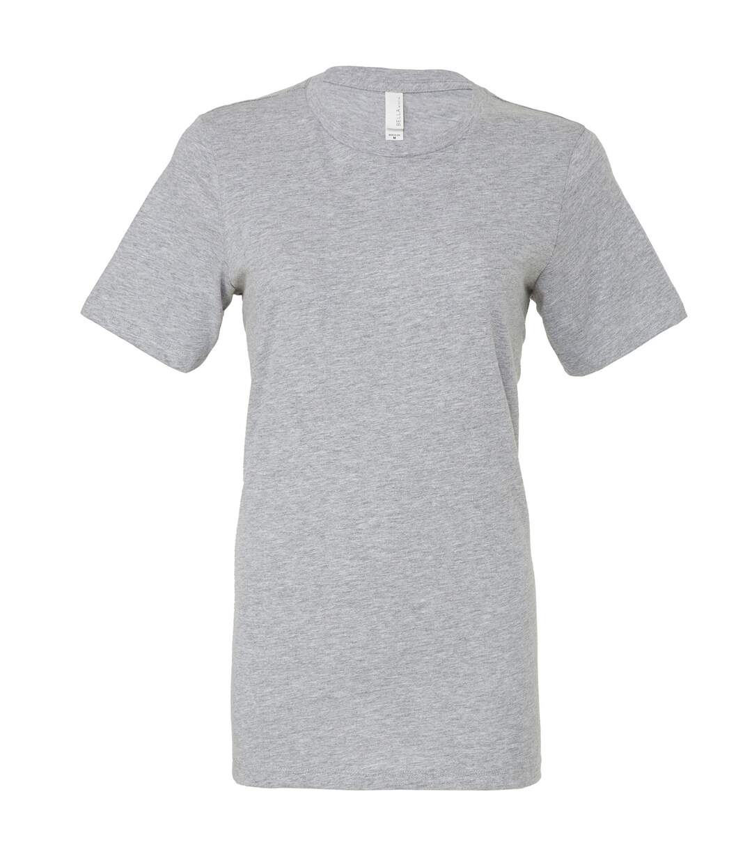 T-shirt femme gris clair Bella + Canvas