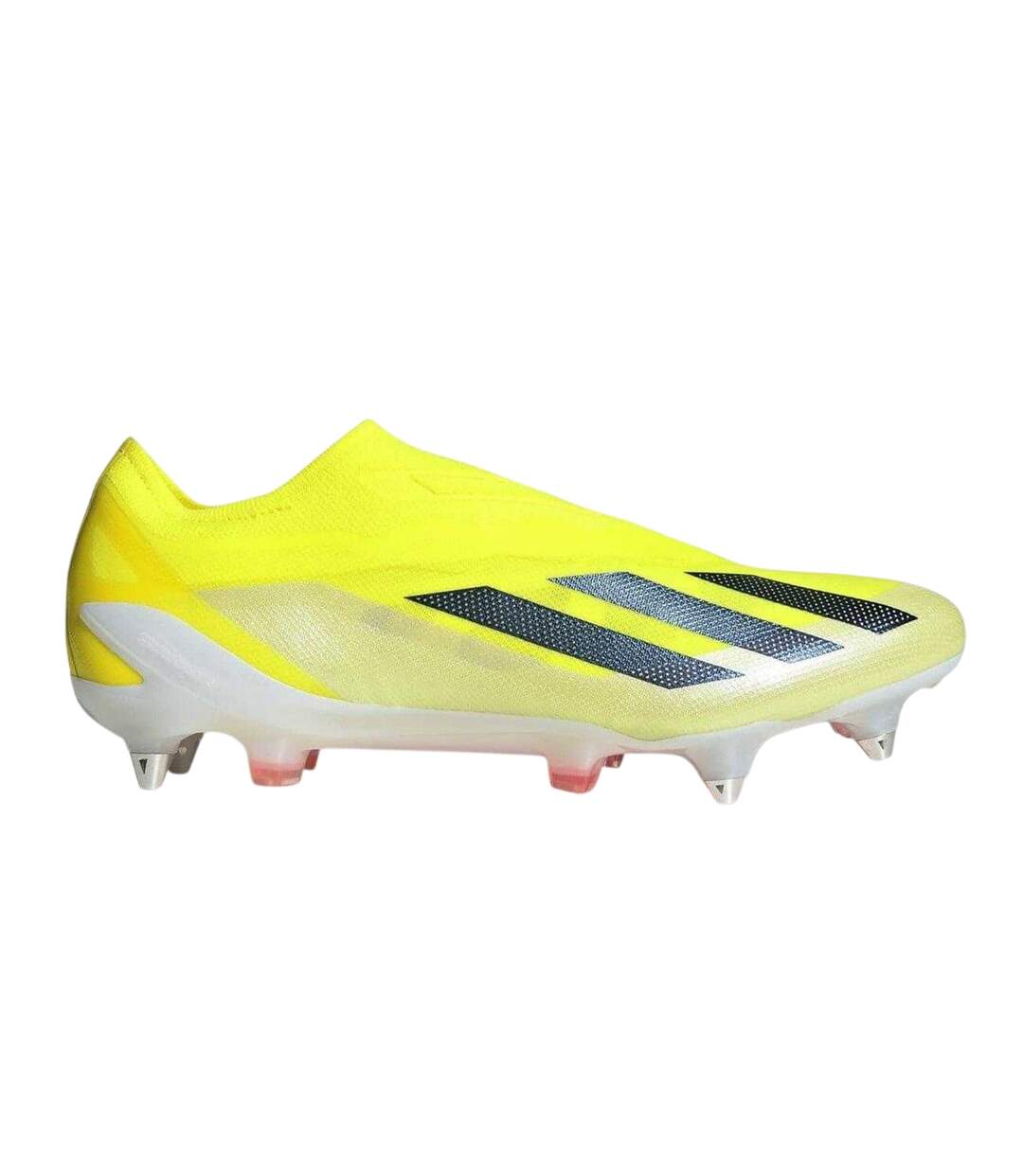 Mens X Crazyfast Elite Knitted Collar Soft Ground Football Boots Solar Yellow Adidas-1