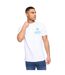 T-shirt henstamp homme blanc Henleys-4