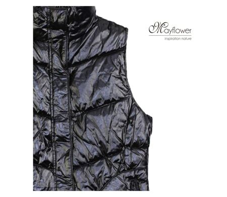 MAYFLOWER SH1096N - Gilet sans manches matelassé noir : chaleur et liberté de mouvement