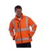 Veste haute visibilité homme orange fluo Yoko-2