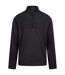 Haut De Sport Extensible À Col Montant Zippé Motif/style Panneau Contrasté Lawrie Homme Anthracite Chiné Trespass-2