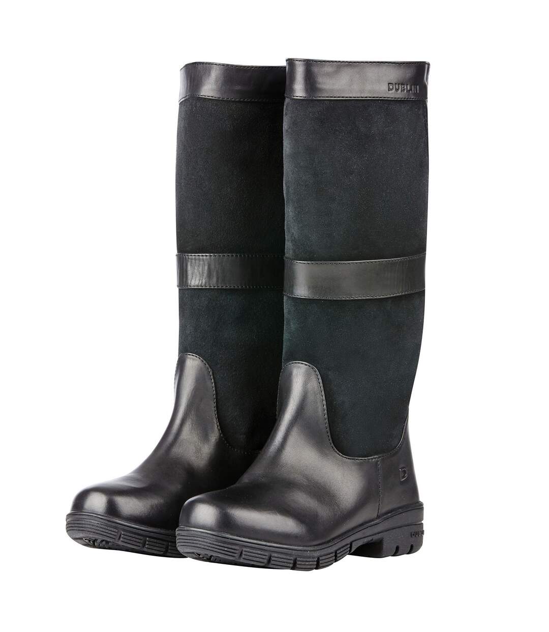 Bottes de campagne danman adulte noir Dublin