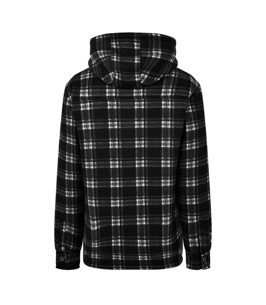 Mens Heavy Duty Full Zip Hoodie Black Dunlop-3