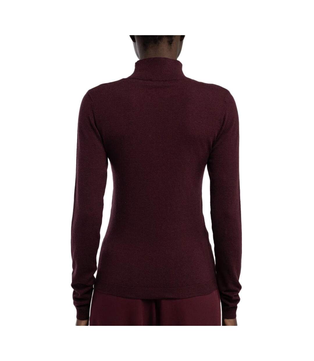 Pull bordeaux femme teddy smith connie-2