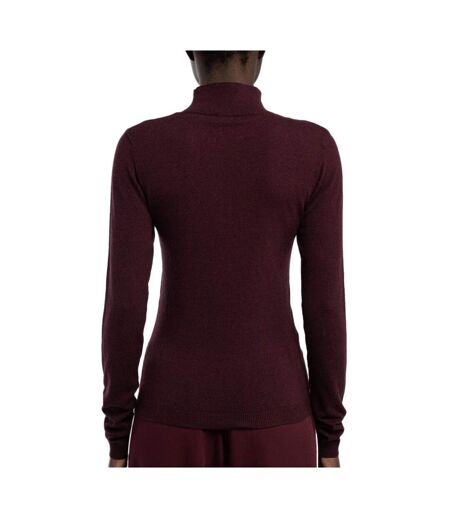 Pull bordeaux femme teddy smith connie