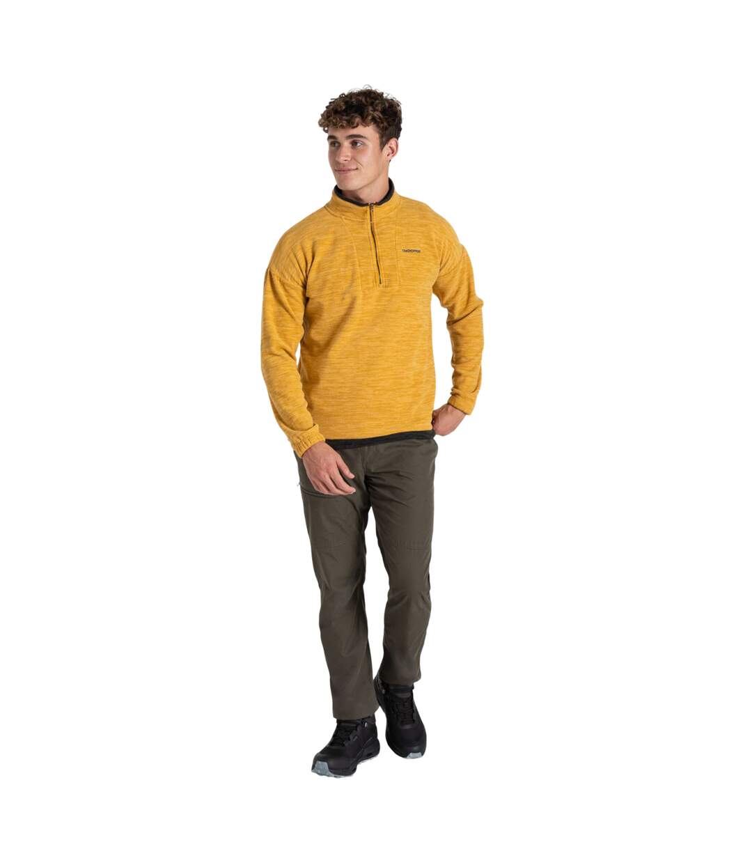 Haut polaire esk homme jaune vif Craghoppers-3