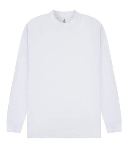 T-shirt Manches Longues Adulte Blanc Casual Classics