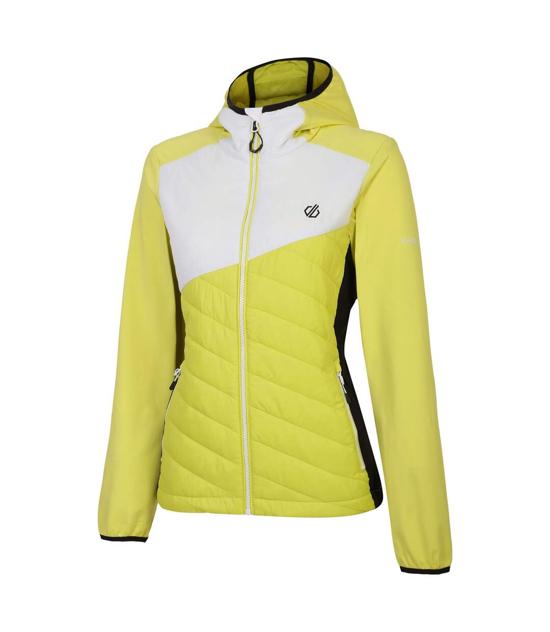 Veste Hybride Ascending Femme Jaune Prune Blanc Dare 2B-4