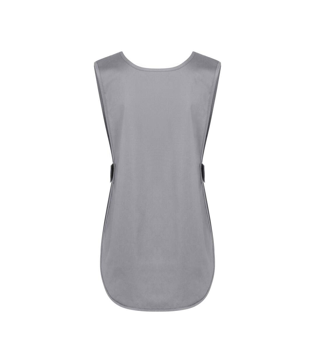 Womens/ladies Essential Pull Over Work Tunic Platinum Grey Karlowsky-2