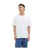 Pack Of 5  Mens Loose Fit T-shirt  White Grey Black Jack And Jones-2
