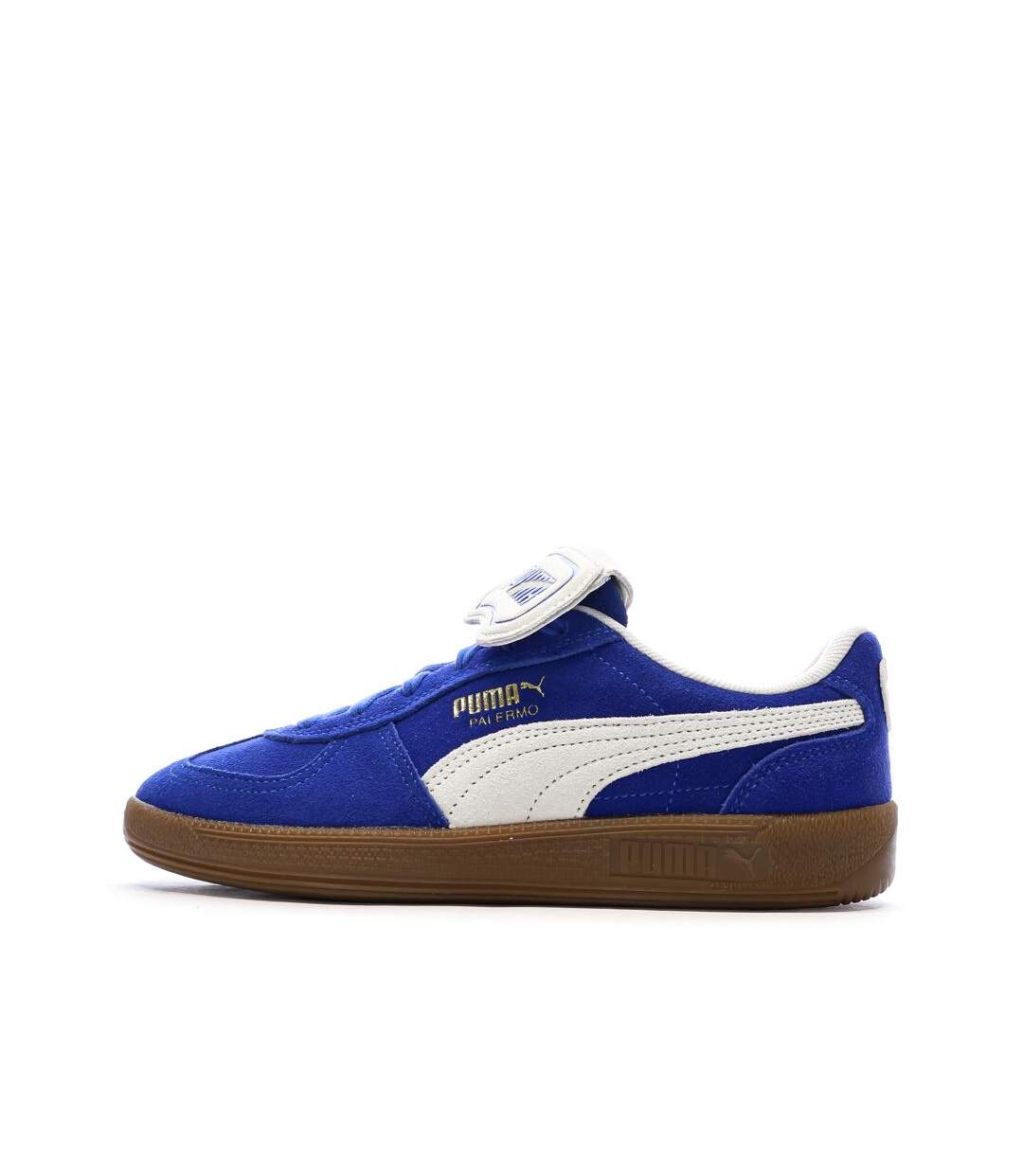 Baskets bleu electrique homme puma palermo-1