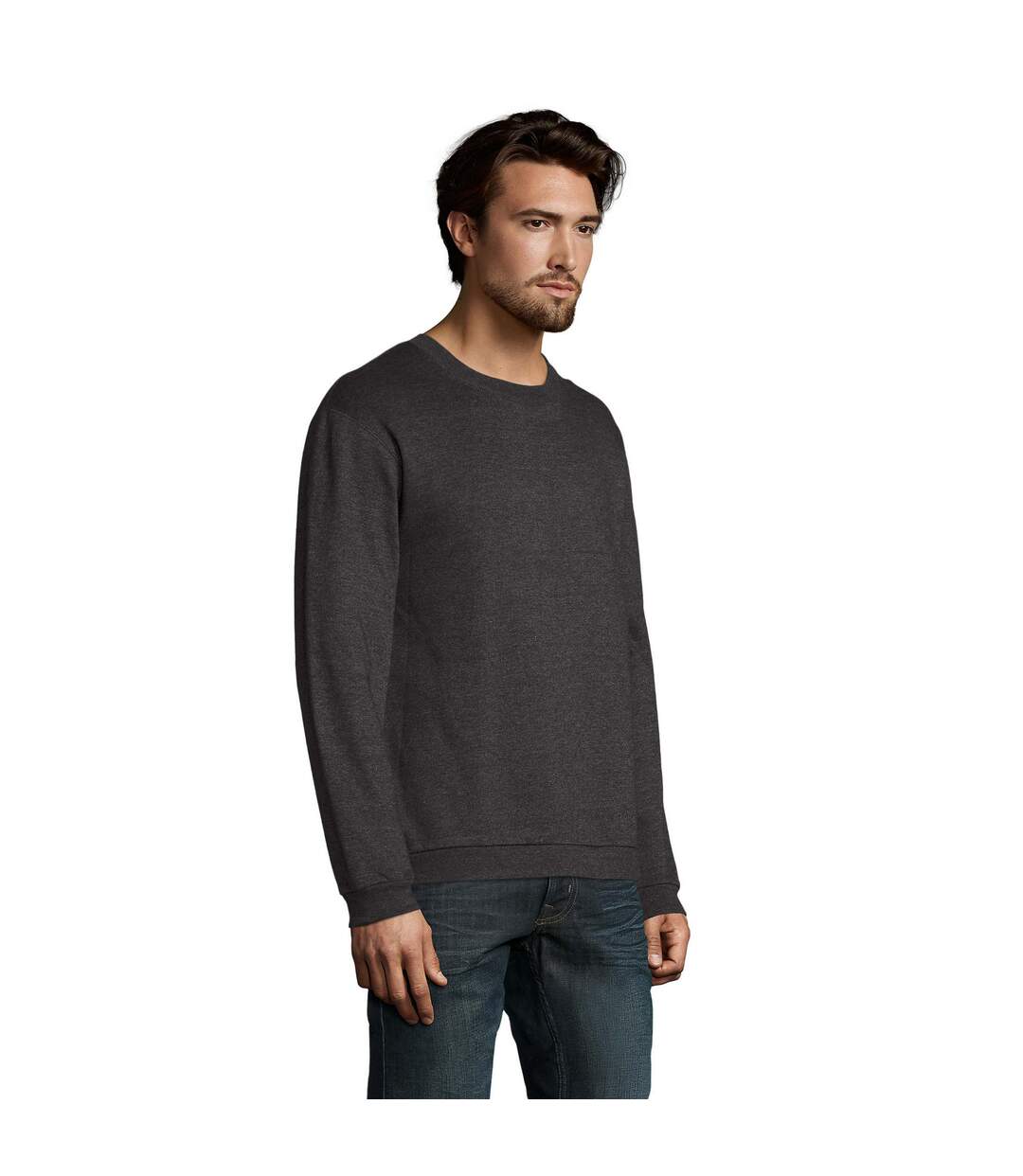Sweat Spider Homme Charbon Chiné SOLS-3