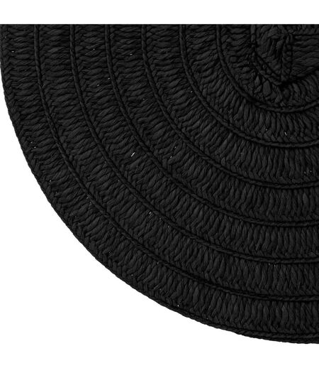 Set de Table Déco Olivia 38cm Noir