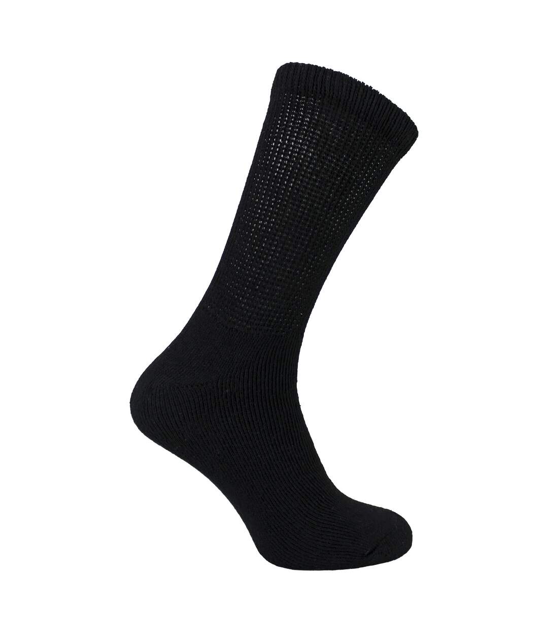 6 Pairs Mens Cotton Diabetic Socks - Soft Non Binding Everyday Comfort Socks-3