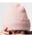Ladies Fleece Lined Ribbed Thermal Turnover Hat for Winter-5