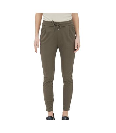 Pantalon Kaki Marron Femme Meva - M-L32