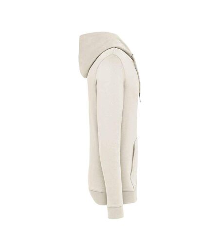Unisex Adult Full Zip Hoodie Ivory Native Spirit