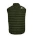 Veste Sans Manches Motif/style Logo Homme Vert Plein Sport-2